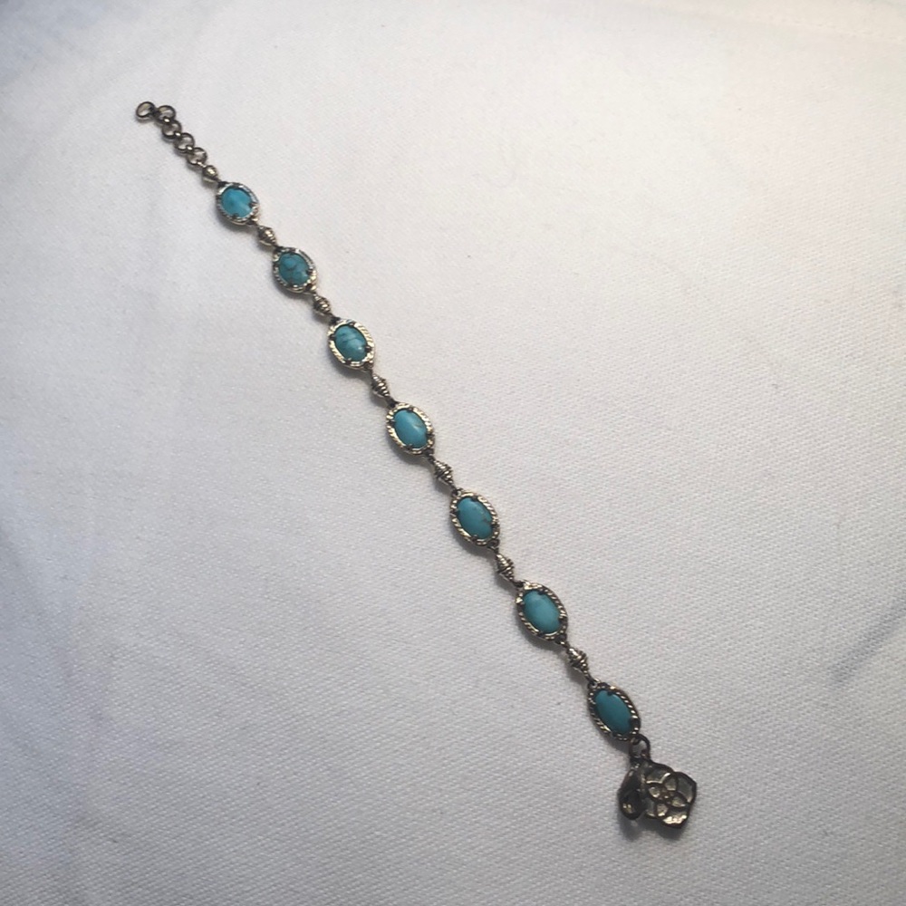 Kendra Scott turquoise link bracelet